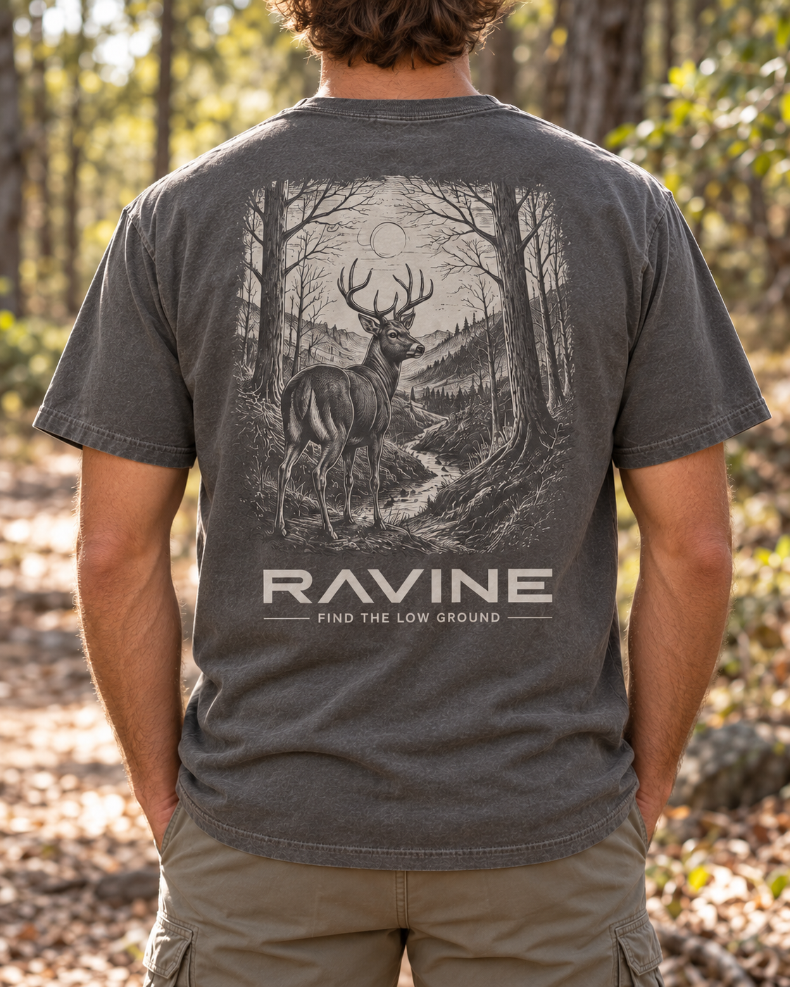 Low Ground Whitetail Tee