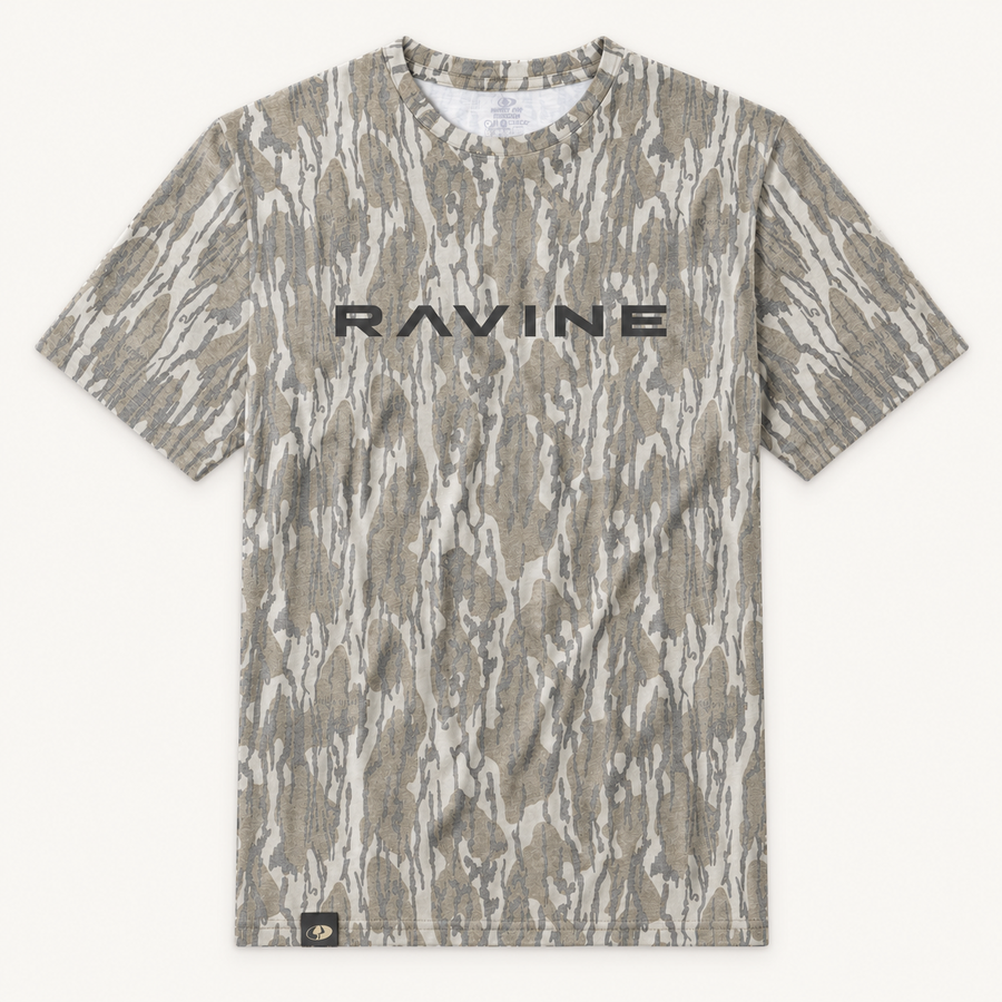 Mossy Oak Bottomland Wordmark Tee